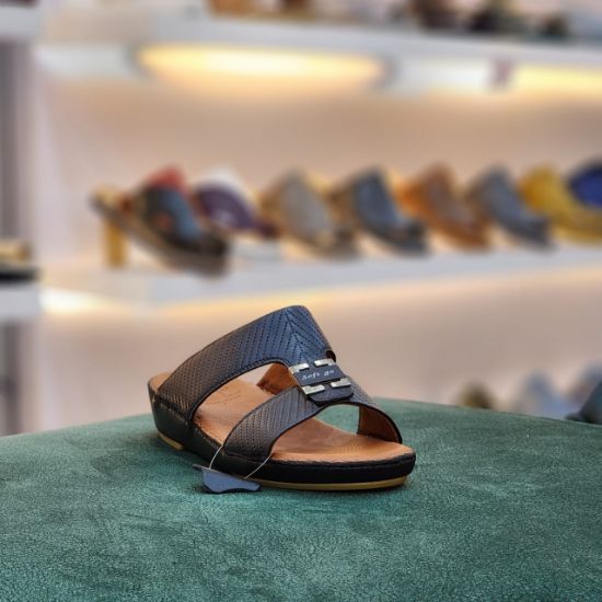 صورة حذاء تميمي جلد طبيعي مديل ت14